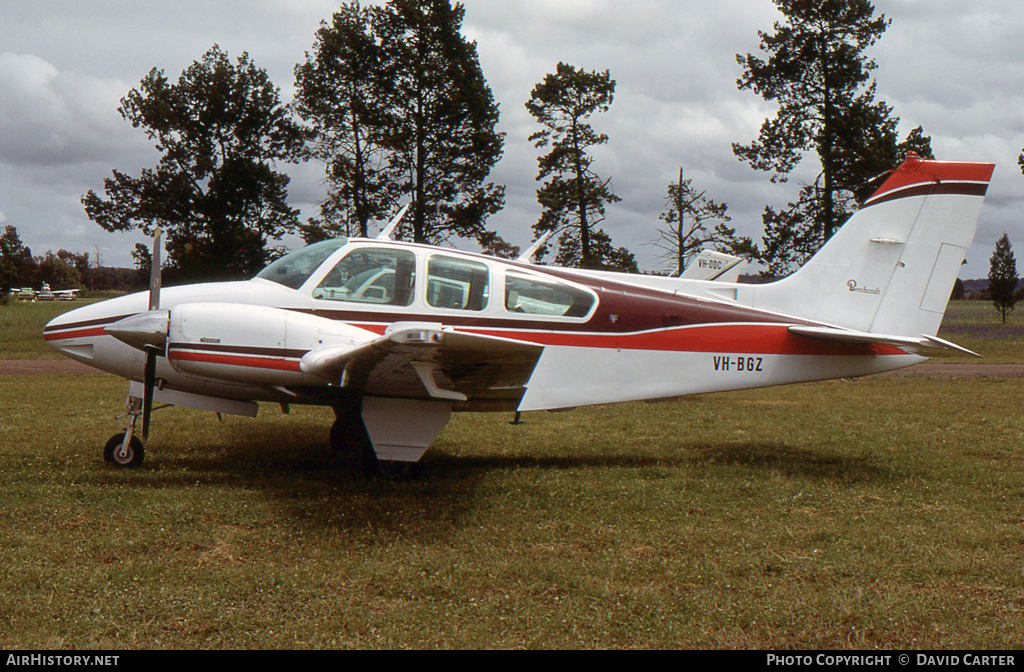 Aircraft Photo of VH-BGZ | Beech B55 Baron (95-B55) | AirHistory.net #5474