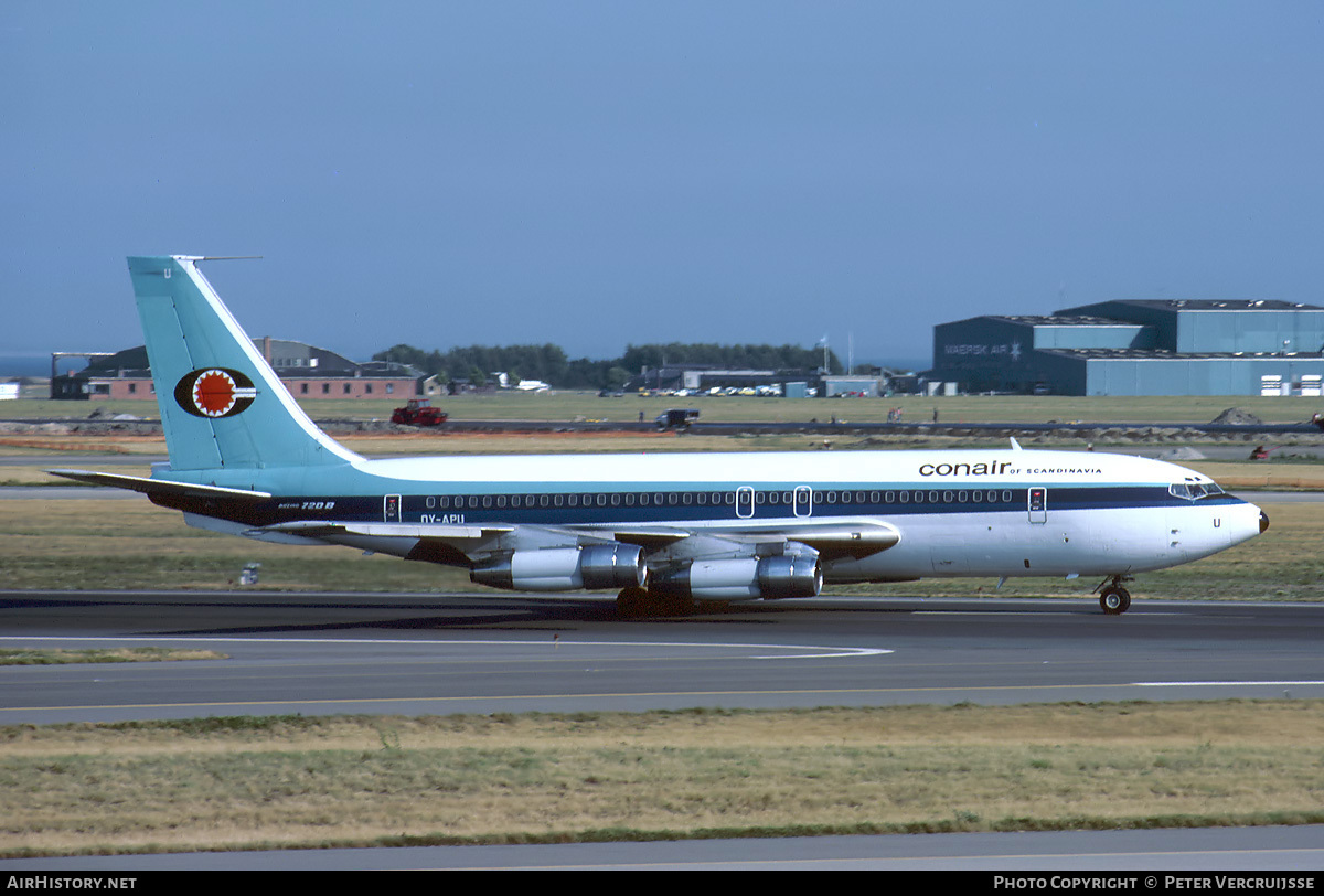 Aircraft Photo of OY-APU | Boeing 720-051B | Conair of Scandinavia | AirHistory.net #5486