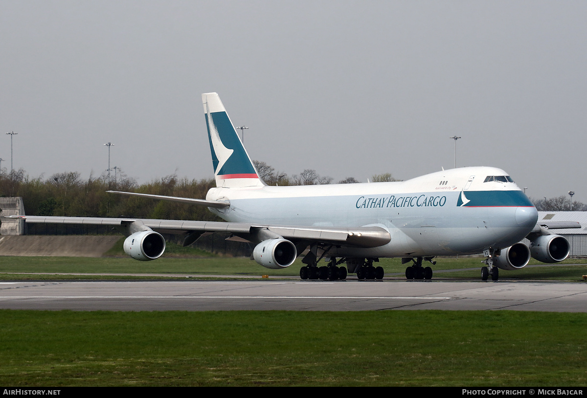 Aircraft Photo of B-HVZ | Boeing 747-267F/SCD | Cathay Pacific Airways Cargo | AirHistory.net #5525