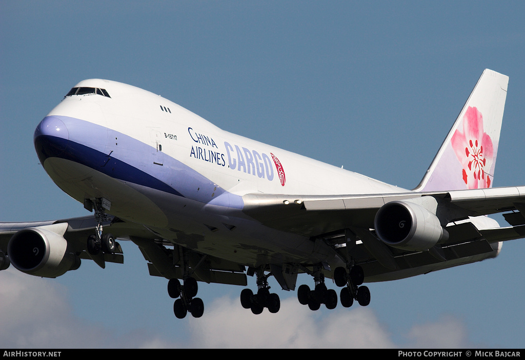 Aircraft Photo of B-18717 | Boeing 747-409F/SCD | China Airlines Cargo | AirHistory.net #5528