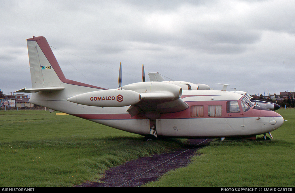 Aircraft Photo of VH-BHK | Piaggio P-166 | Comalco | AirHistory.net #5549