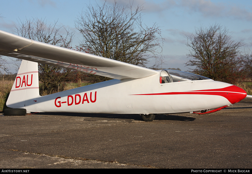 Aircraft Photo of G-DDAU | PZL-Bielsko SZD-30 Pirat | AirHistory.net #5558