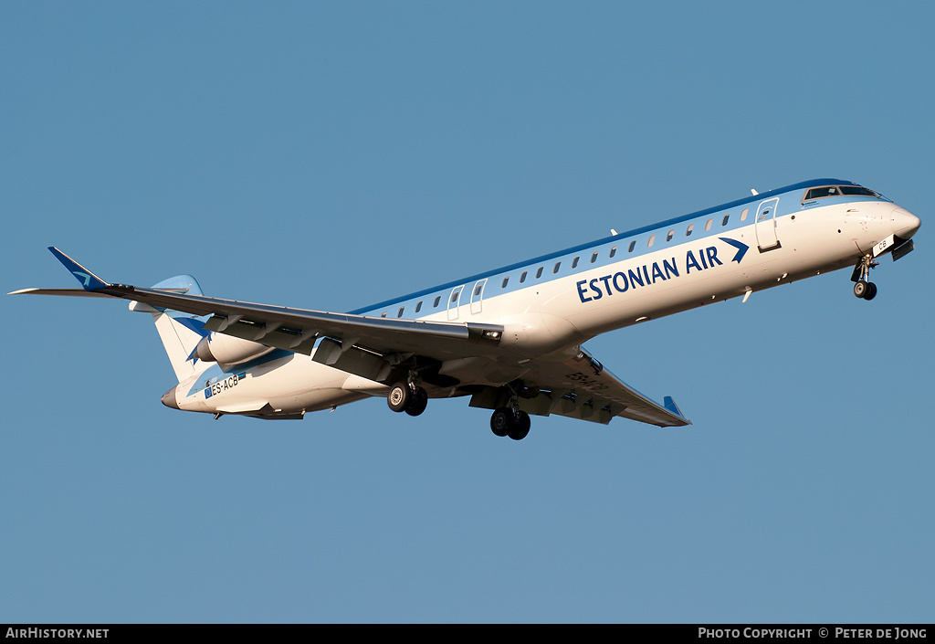 Aircraft Photo of ES-ACB | Bombardier CRJ-900 NG (CL-600-2D24) | Estonian Air | AirHistory.net #5560