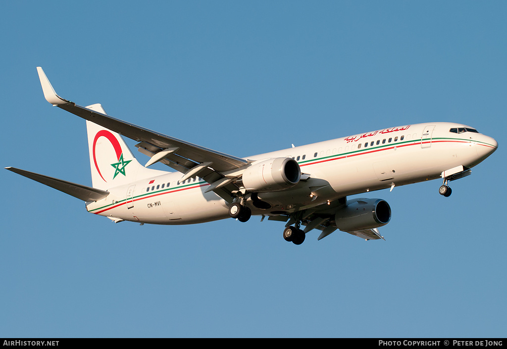 Aircraft Photo of CN-MVI | Boeing 737-8KB BBJ2 | Kingdom of Morocco | AirHistory.net #5575