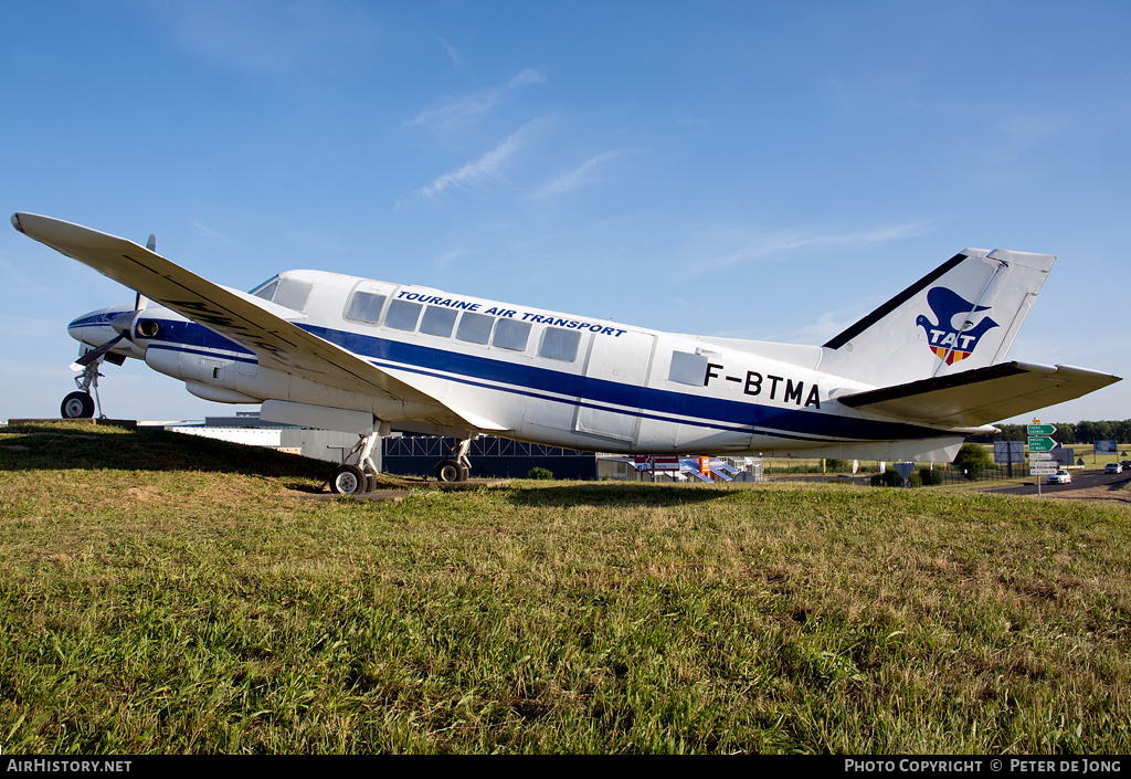 Aircraft Photo of F-BTMA | Beech 99 Airliner | TAT - Touraine Air Transport | AirHistory.net #5588