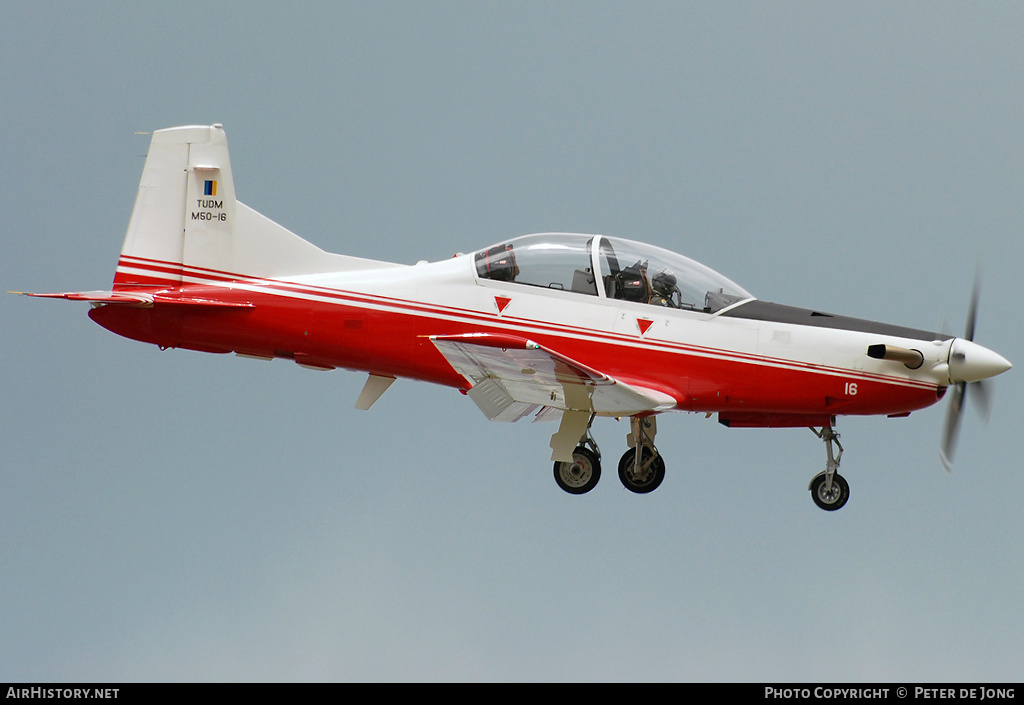 Aircraft Photo of M50-16 | Pilatus PC-7 MkII | Malaysia - Air Force | AirHistory.net #5613