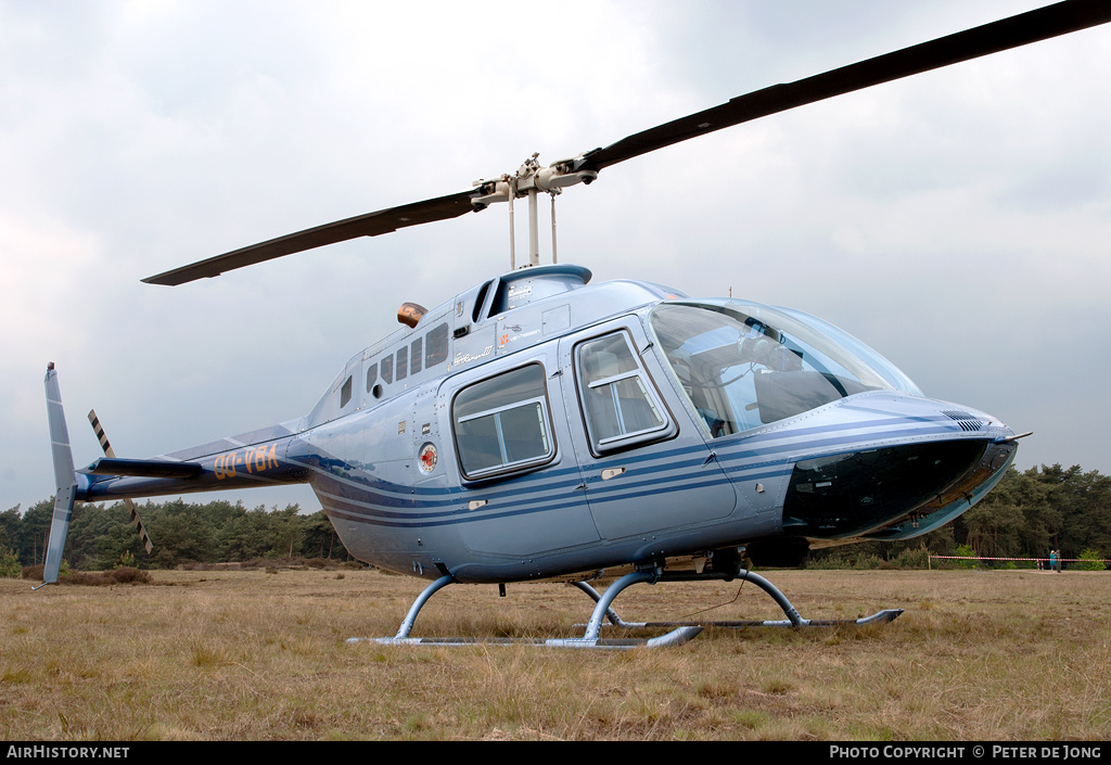 Aircraft Photo of OO-VBA | Bell 206B-3 JetRanger III | Van Hessen | AirHistory.net #5620