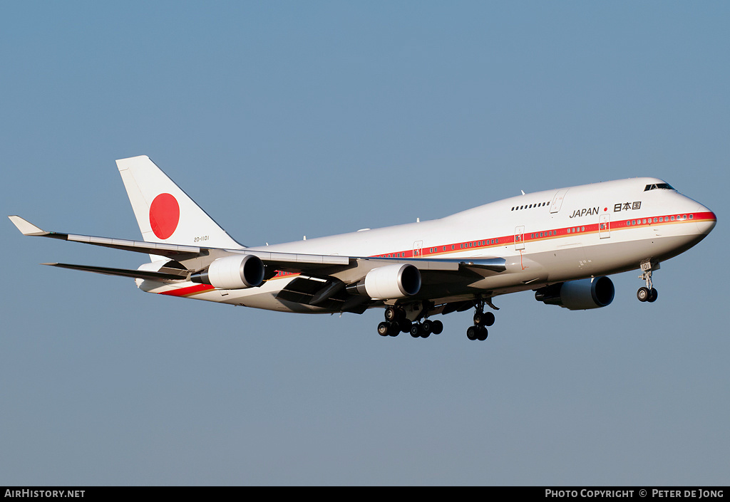 Aircraft Photo of 20-1101 | Boeing 747-47C | Japan - Air Force | AirHistory.net #5621