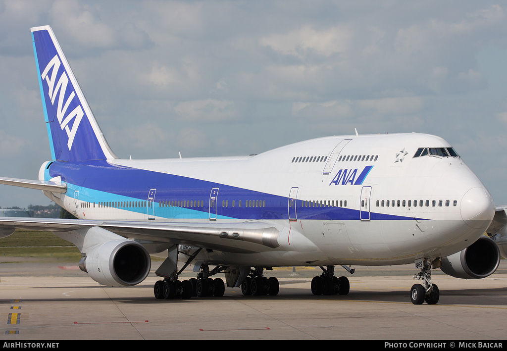 Aircraft Photo of JA8962 | Boeing 747-481 | All Nippon Airways - ANA | AirHistory.net #5644