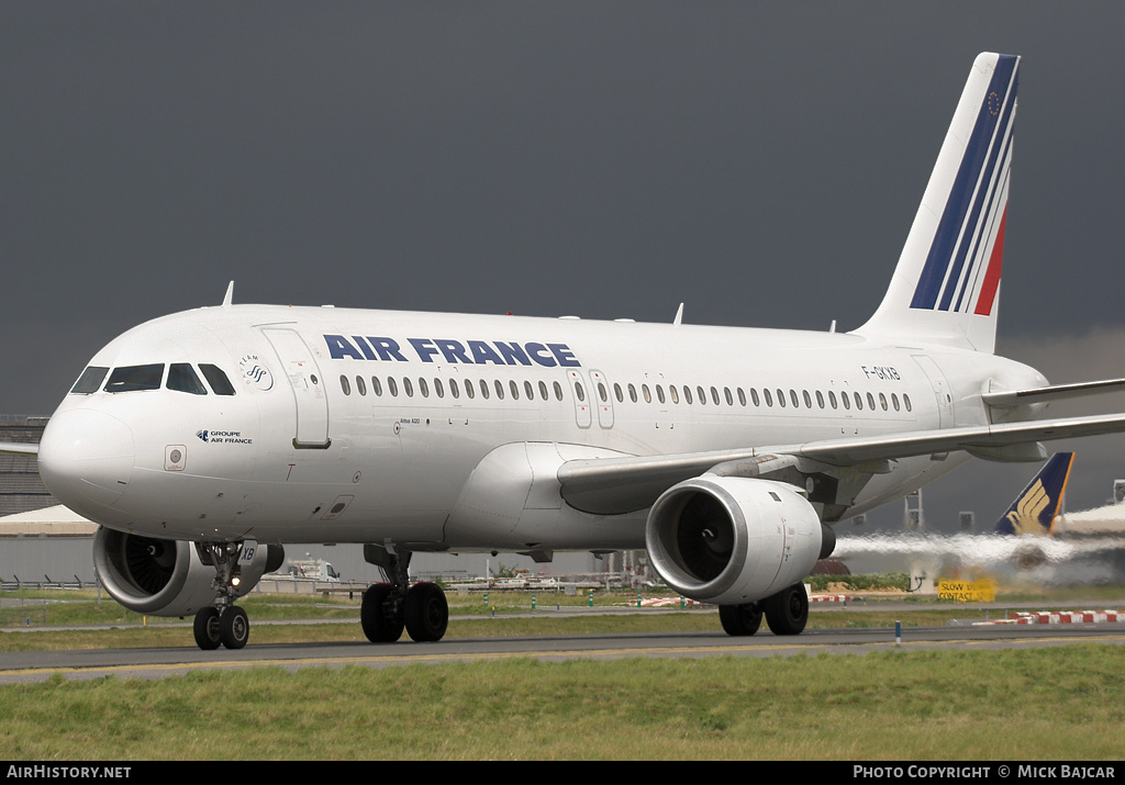 Aircraft Photo of F-GKXB | Airbus A320-211 | Air France | AirHistory.net #5649