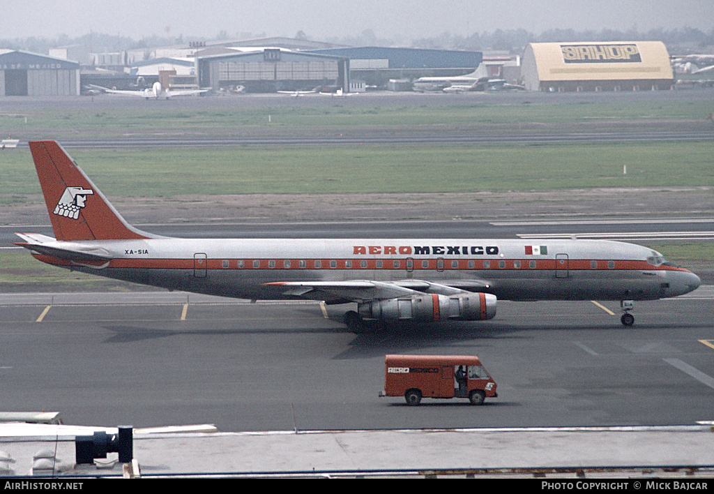 Aircraft Photo of XA-SIA | Douglas DC-8-51 | AeroMéxico | AirHistory.net #5653