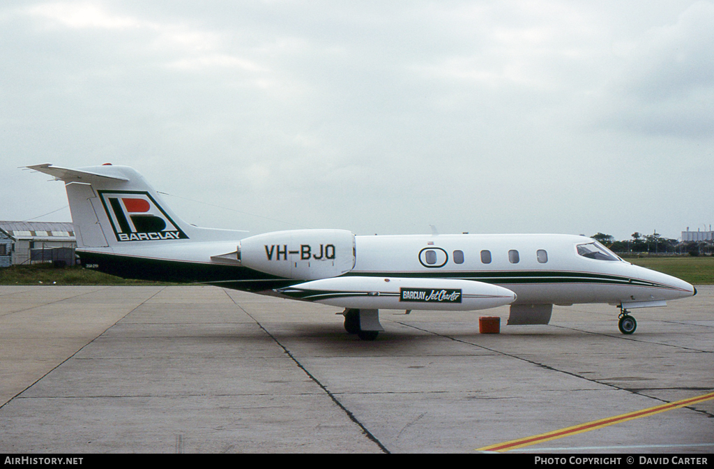 Aircraft Photo of VH-BJQ | Gates Learjet 35A | Barclay Jet Charter | AirHistory.net #5662