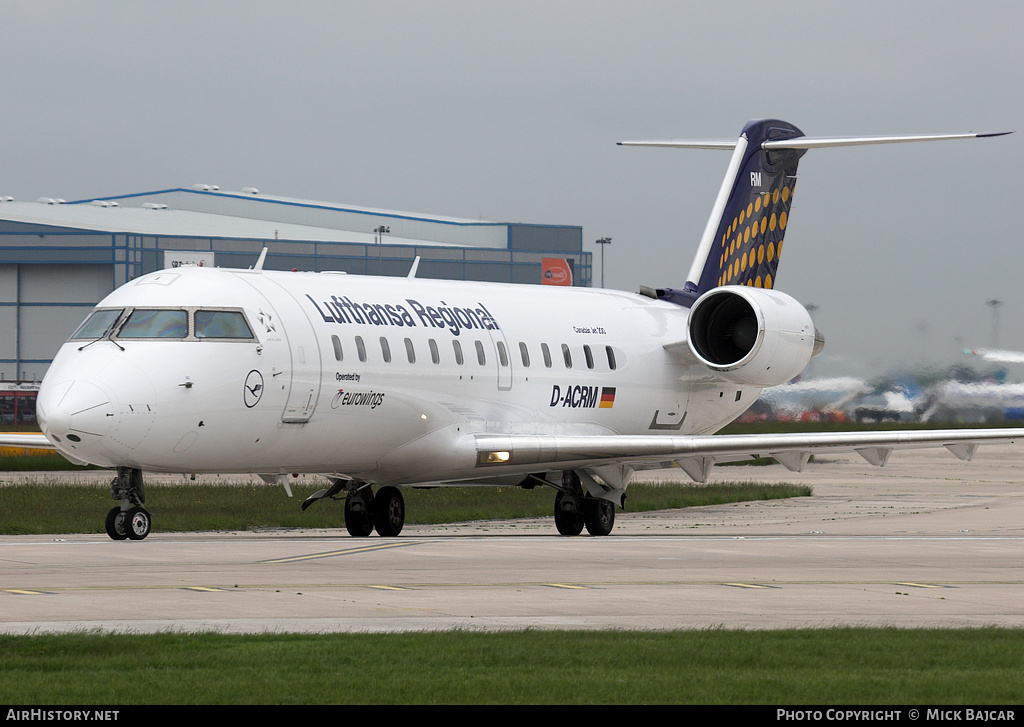 Aircraft Photo of D-ACRM | Bombardier CRJ-200LR (CL-600-2B19) | Lufthansa Regional | AirHistory.net #5671