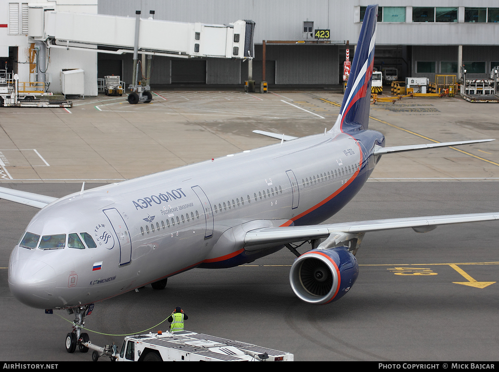 Aircraft Photo of VP-BTG | Airbus A321-211 | Aeroflot - Russian Airlines | AirHistory.net #5674