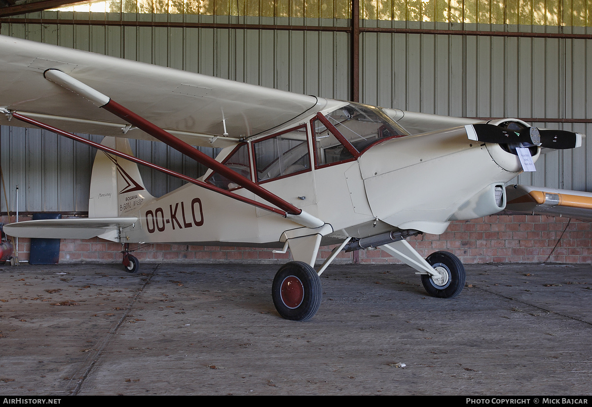 Aircraft Photo of OO-KLO | Boisavia B-601L Mercurey | AirHistory.net #5677