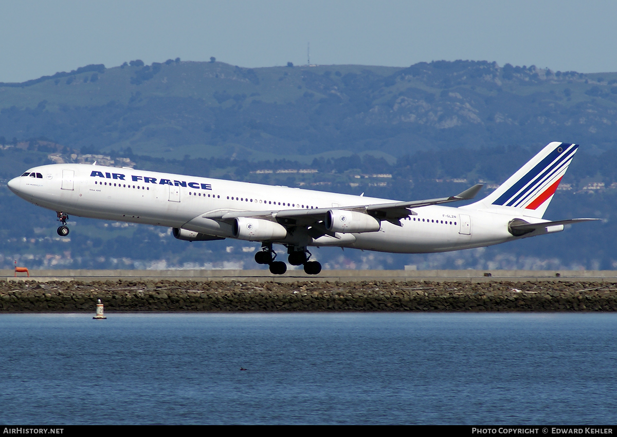 Aircraft Photo of F-GLZN | Airbus A340-313 | Air France | AirHistory.net #5691