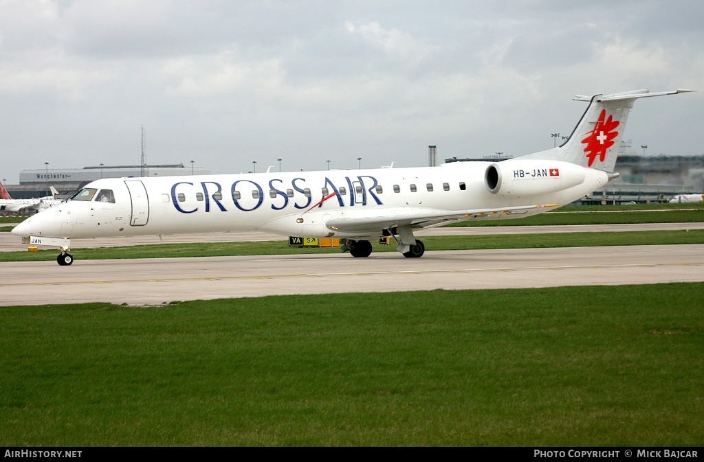 Aircraft Photo of HB-JAN | Embraer ERJ-145LU (EMB-145LU) | Crossair | AirHistory.net #5697