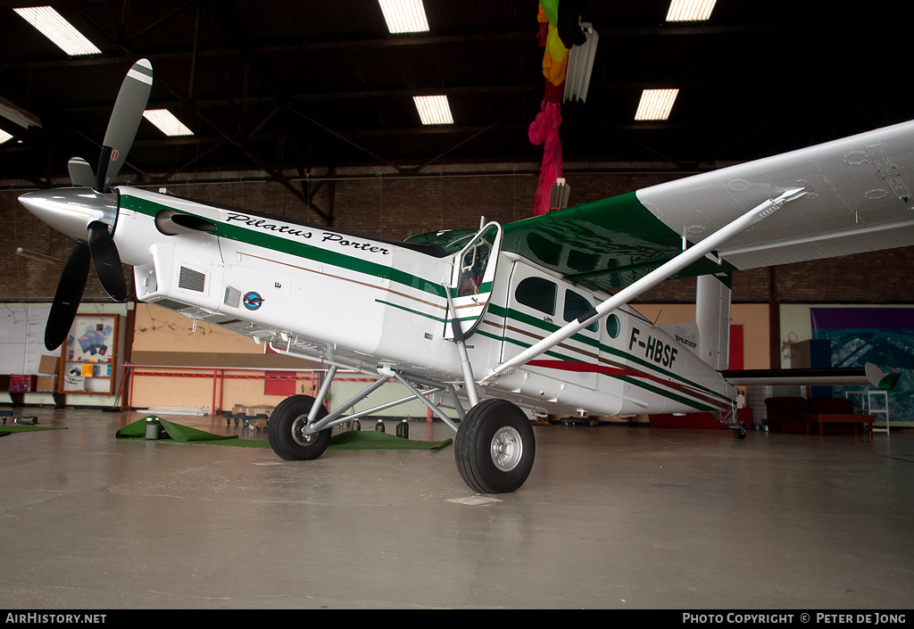 Aircraft Photo of F-HBSF | Pilatus PC-6/B2/34-H4 Turbo Porter | AirHistory.net #5701