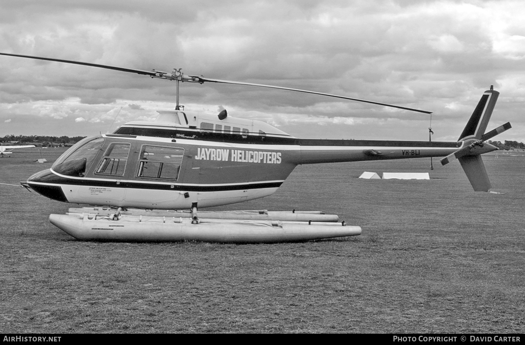 Aircraft Photo of VH-BLI | Bell 206B-2 JetRanger II | Jayrow Helicopters | AirHistory.net #5724