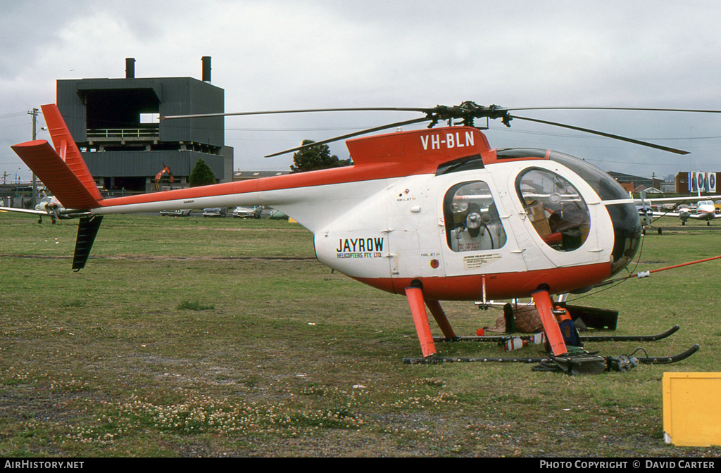 Aircraft Photo of VH-BLN | Hughes 500C (369HS) | Jayrow Helicopters | AirHistory.net #5732