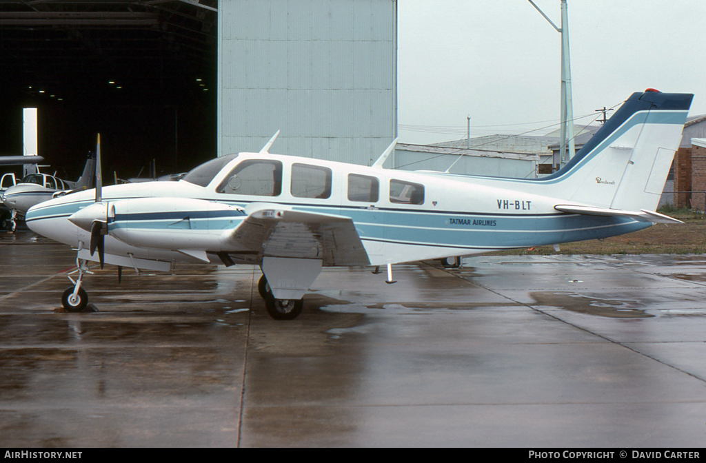 Aircraft Photo of VH-BLT | Beech 58P Pressurized Baron | Tatmar Airlines | AirHistory.net #5734