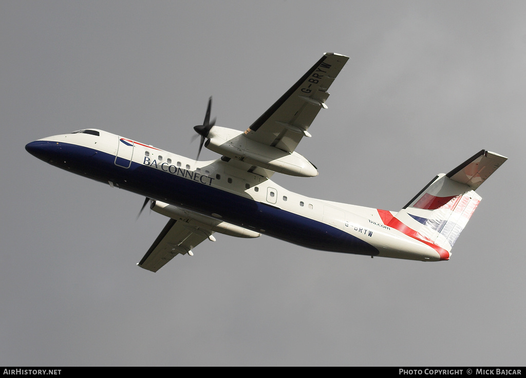 Aircraft Photo of G-BRYW | Bombardier DHC-8-311Q Dash 8 | BA Connect | AirHistory.net #5743