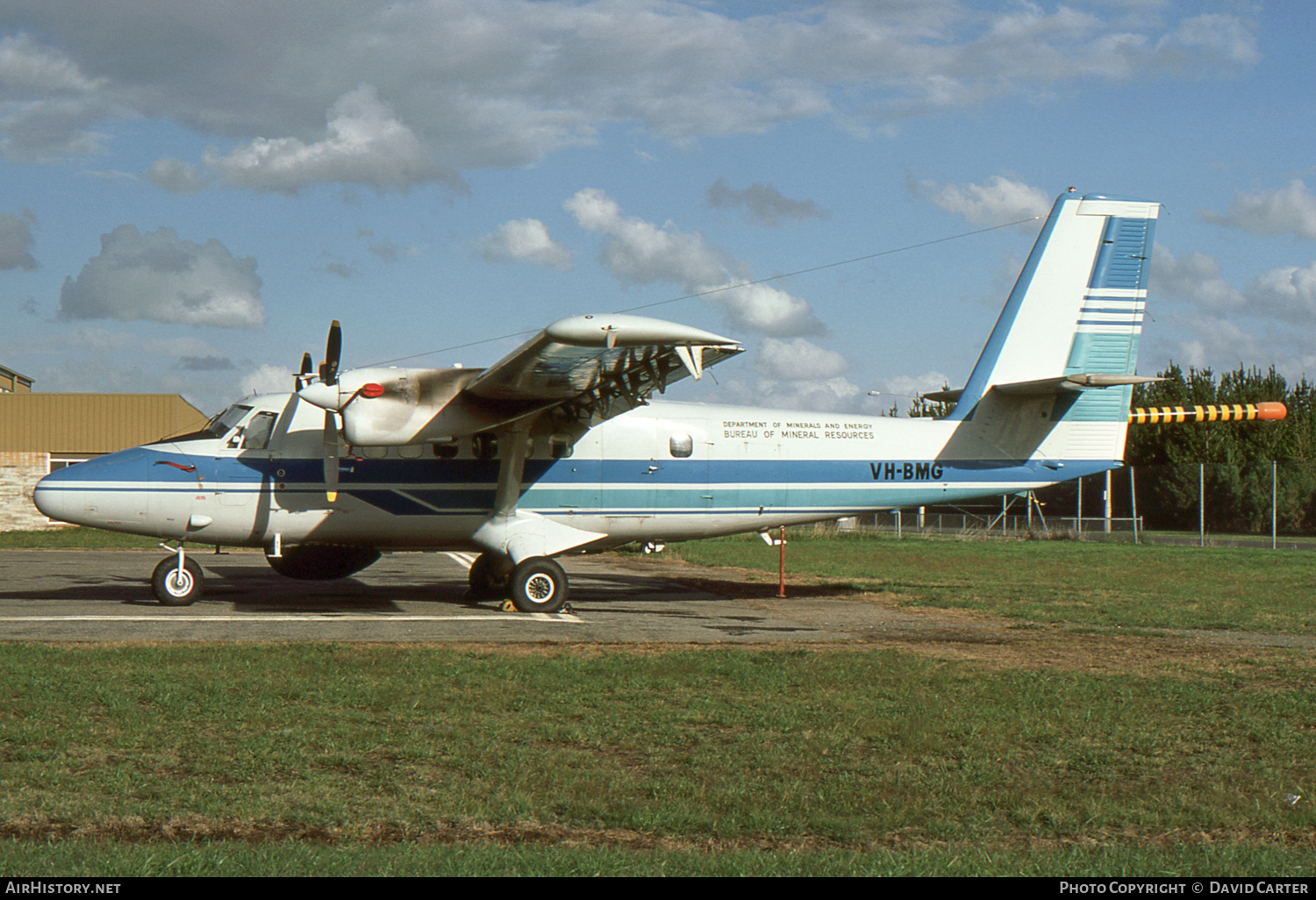 Aircraft Photo of VH-BMG | De Havilland Canada DHC-6-200 Twin Otter | Bureau of Mineral Resources | AirHistory.net #5747