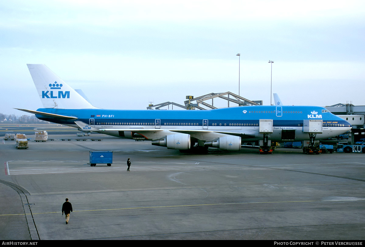 Aircraft Photo of PH-BFI | Boeing 747-406M | KLM - Royal Dutch Airlines | AirHistory.net #5752