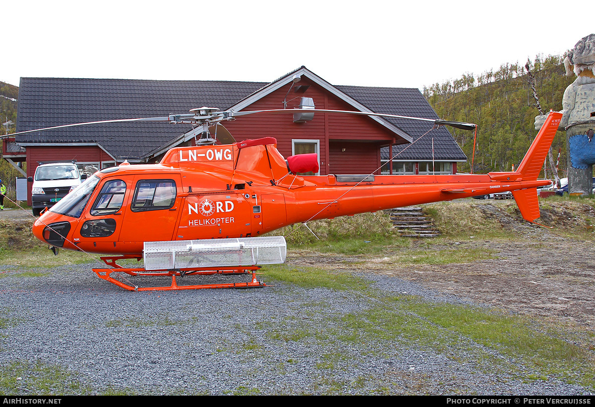 Aircraft Photo of LN-OWG | Eurocopter AS-350B-3 Ecureuil | Nord Helikopter | AirHistory.net #5758