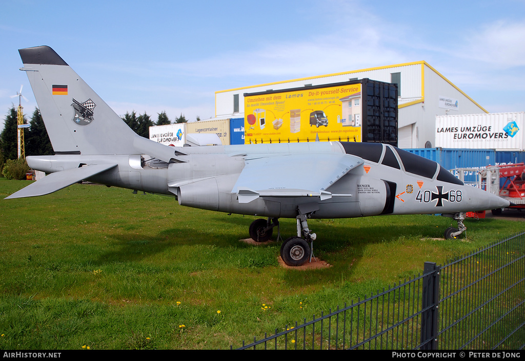 Aircraft Photo of 4068 | Dassault-Dornier Alpha Jet A | Germany - Air Force | AirHistory.net #5808