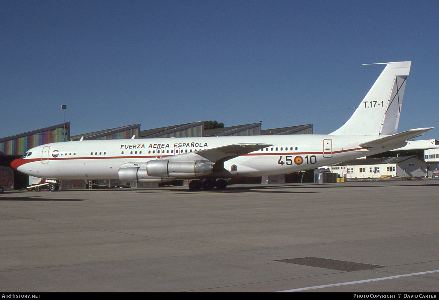 Aircraft Photo of T.17-1 | Boeing 707-331B | Spain - Air Force | AirHistory.net #5817