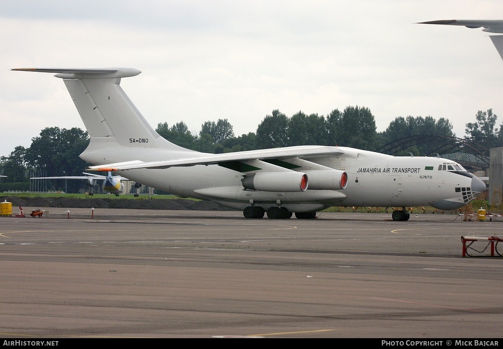 Aircraft Photo of 5A-DNQ | Ilyushin Il-76TD | Jamahiriya Air Transport | AirHistory.net #5819