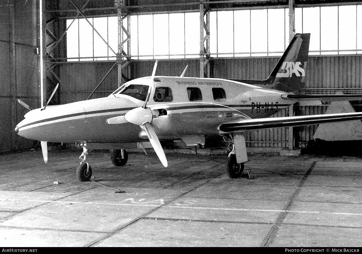 Aircraft Photo of PH-NAS | Piper PA-31P-425 Pressurized Navajo | Business Air Services - BAS | AirHistory.net #5826