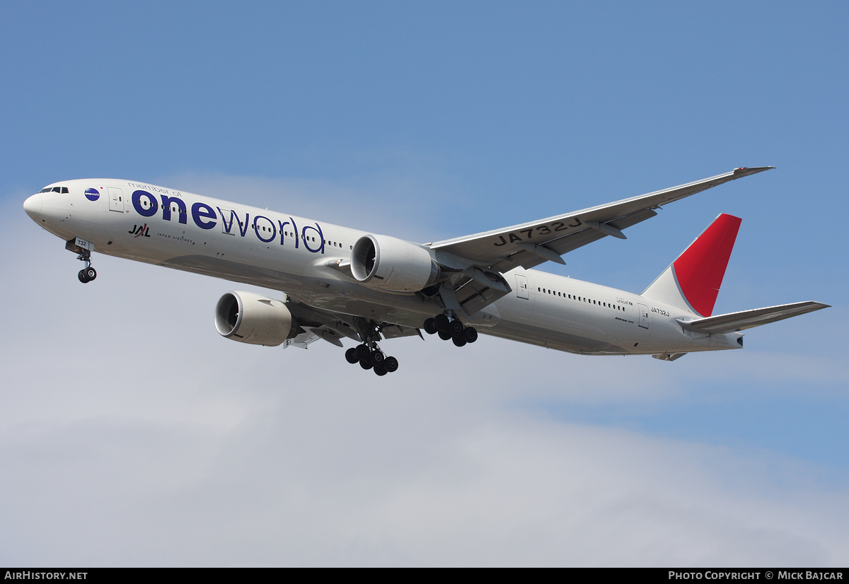 Aircraft Photo of JA732J | Boeing 777-346/ER | Japan Airlines - JAL | AirHistory.net #5846