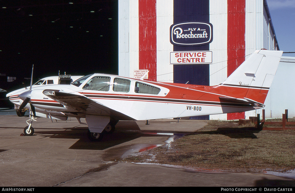 Aircraft Photo of VH-BOD | Beech E55 Baron | AirHistory.net #5853