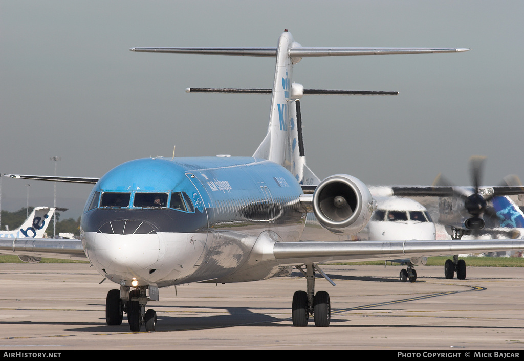 Aircraft Photo of PH-OFA | Fokker 100 (F28-0100) | KLM Cityhopper | AirHistory.net #5865
