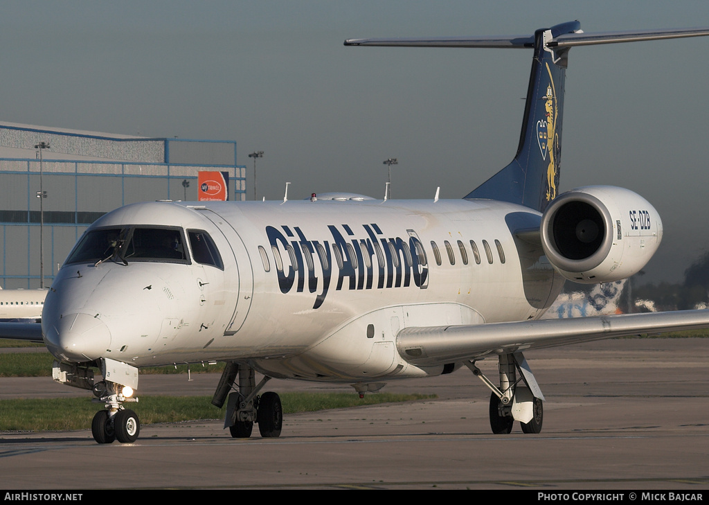 Aircraft Photo of SE-DZB | Embraer ERJ-145EP (EMB-145EP) | City Airline | AirHistory.net #5870