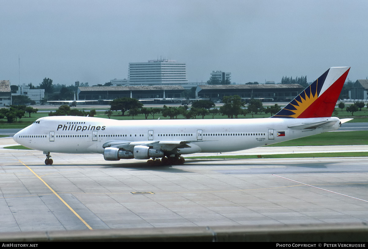 Aircraft Photo of RP-C5746 | Boeing 747-212B | Philippine Airlines | AirHistory.net #5882