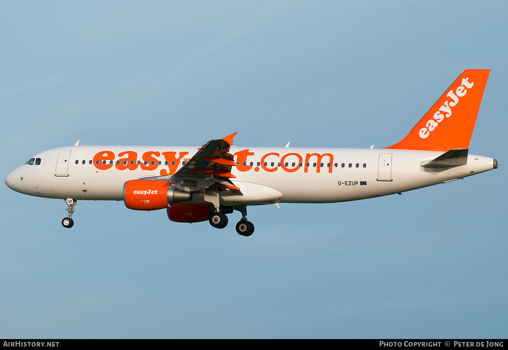 Aircraft Photo of G-EZUP | Airbus A320-214 | EasyJet | AirHistory.net #5892