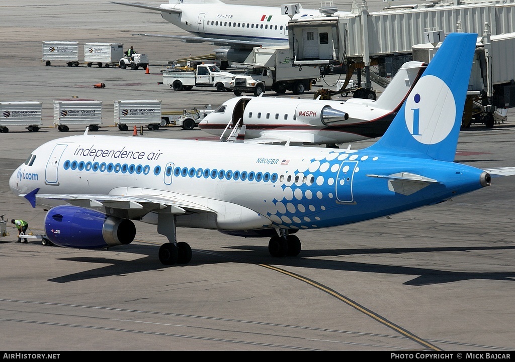 Aircraft Photo of N806BR | Airbus A319-132 | Independence Air | AirHistory.net #5905