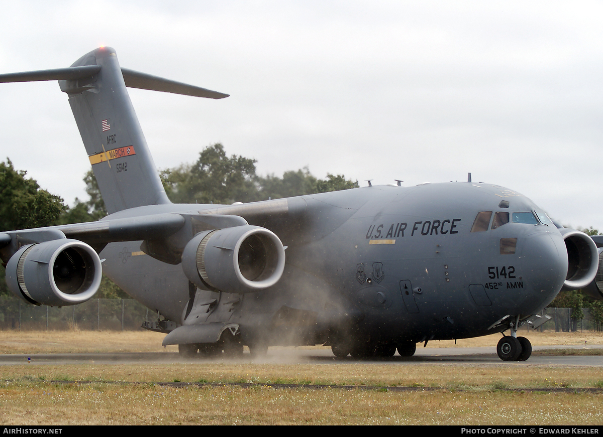 Aircraft Photo of 05-5142 / 55142 | Boeing C-17A Globemaster III | USA - Air Force | AirHistory.net #5912