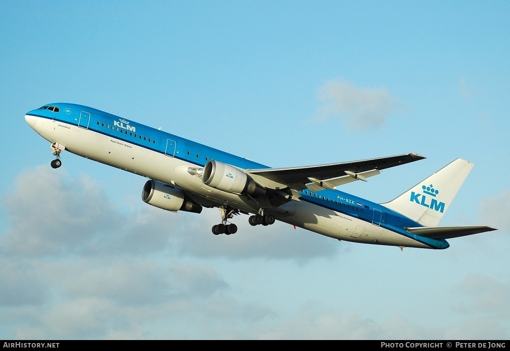 Aircraft Photo of PH-BZK | Boeing 767-306/ER | KLM - Royal Dutch Airlines | AirHistory.net #5924