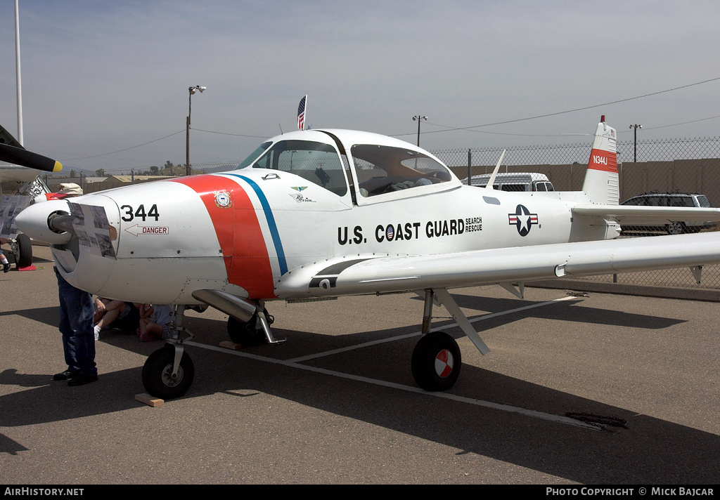Aircraft Photo of N344J | North American Navion A (NA-145) | USA - Coast Guard | AirHistory.net #5925