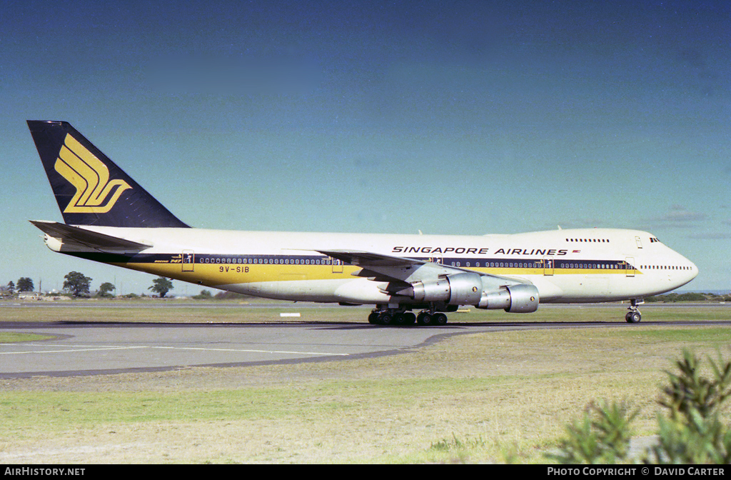 Aircraft Photo of 9V-SIB | Boeing 747-212B | Singapore Airlines | AirHistory.net #5928