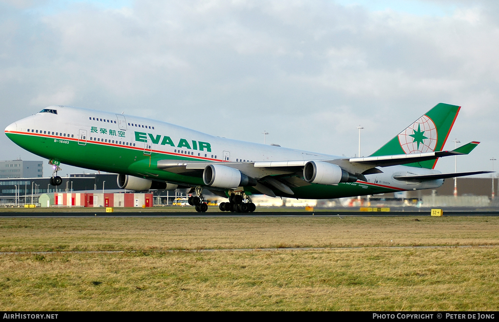 Aircraft Photo of B-16463 | Boeing 747-45EM | EVA Air | AirHistory.net #5931