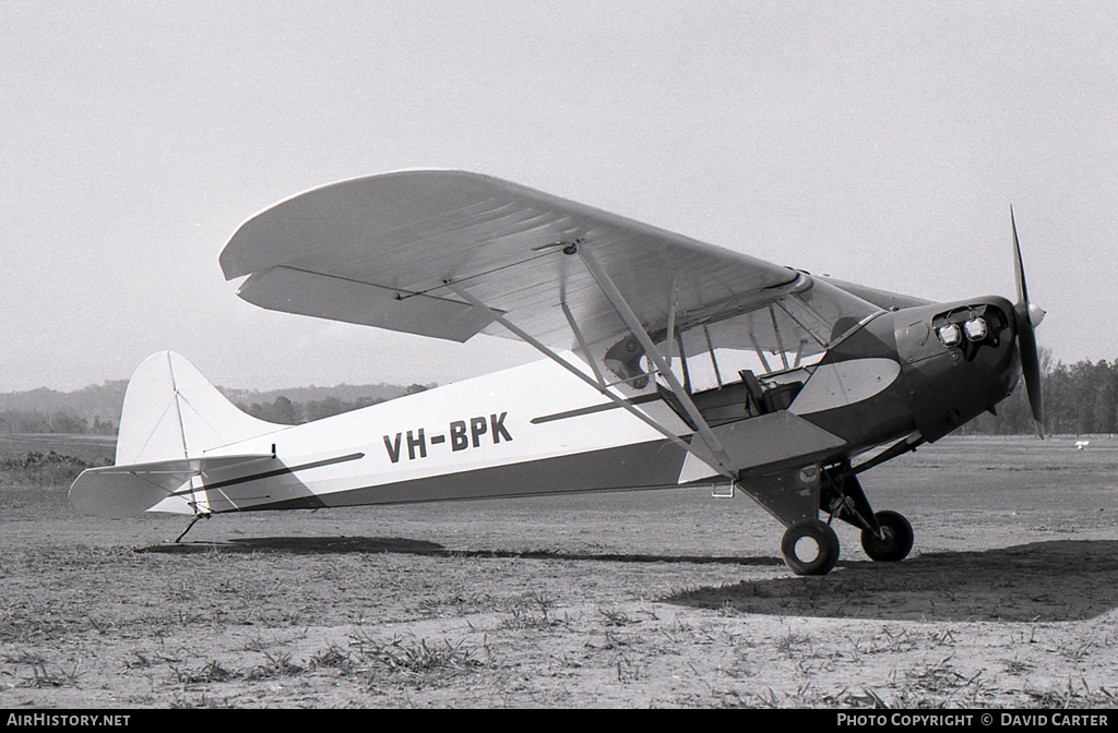 Aircraft Photo of VH-BPK | Piper J-2 Cub | AirHistory.net #5935