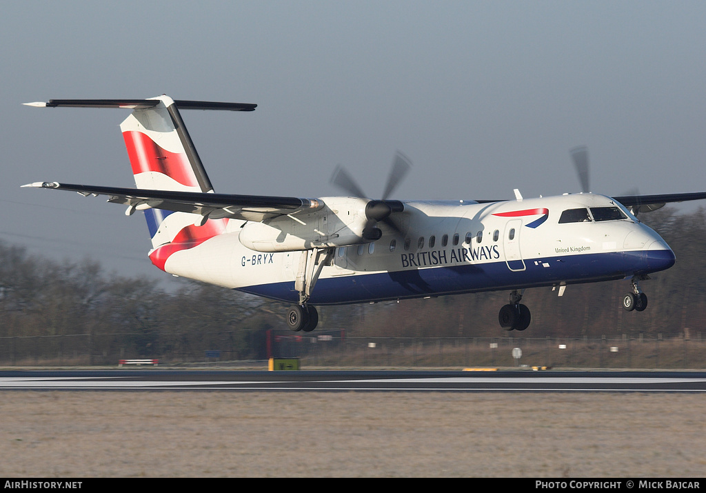Aircraft Photo of G-BRYX | Bombardier DHC-8-311Q Dash 8 | British Airways | AirHistory.net #5964