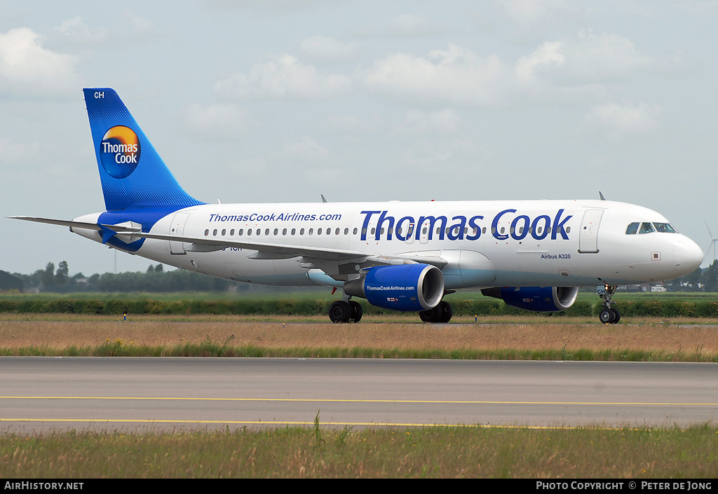 Aircraft Photo of OO-TCH | Airbus A320-214 | Thomas Cook Airlines | AirHistory.net #5975