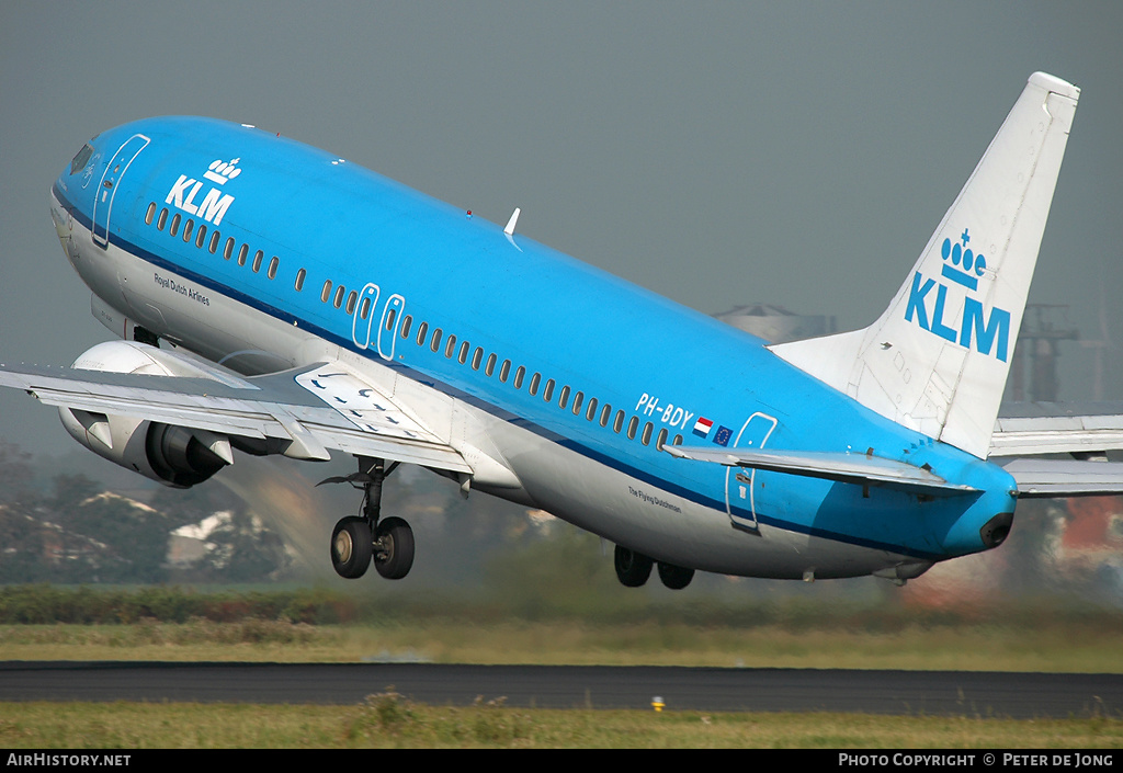 Aircraft Photo of PH-BDY | Boeing 737-406 | KLM - Royal Dutch Airlines | AirHistory.net #5981