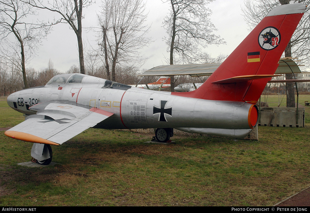 Aircraft Photo of EB-368 | Republic RF-84F Thunderflash | Germany - Air Force | AirHistory.net #5983